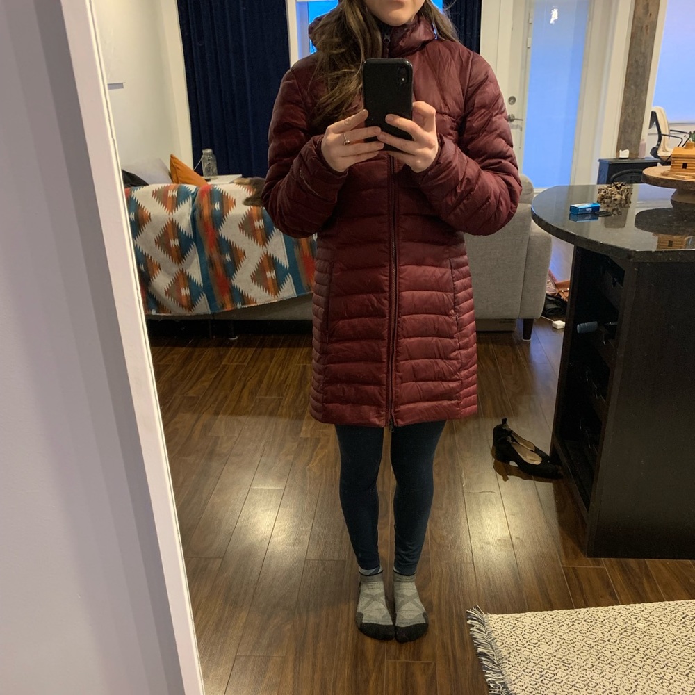 Eddie Baur long down jacket size small